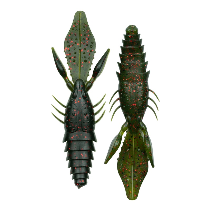 Prawn 4.2 – Darkmelon Red|4.2in (8/pk)