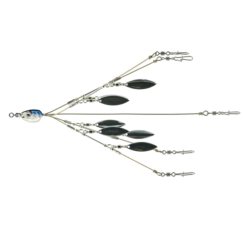 Divine Umbrella Rig 8 Blade – 4K Shad