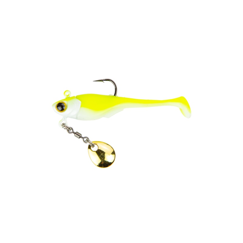 Pecos Underspin Kit – Chartreuse Minnow