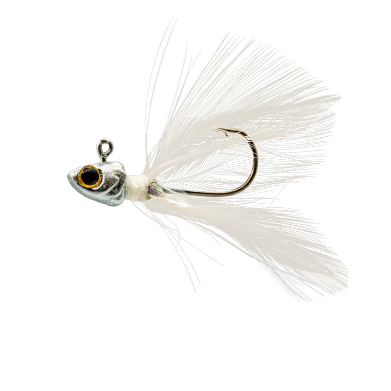 PLUCK Hair Jig – Ice Minnow|1/16oz. – 3/pk|1/8oz. – 3/pk|1/4oz. – 3/pk