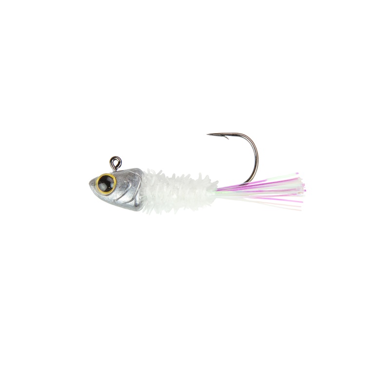 Spangle Tinsel Jigs – Ghost Ice Minnow