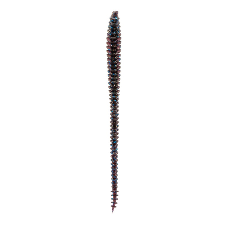 Boosa 6.5 Shakey Worm – Blue Fleck Magic
