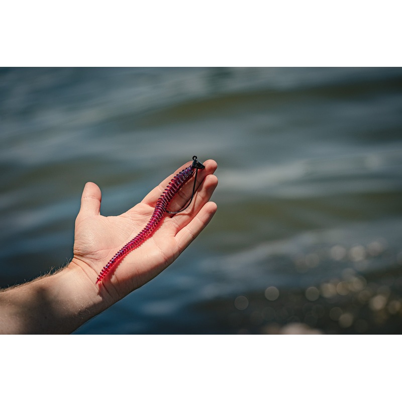 Boosa 6.5 Shakey Worm – Plum Bug