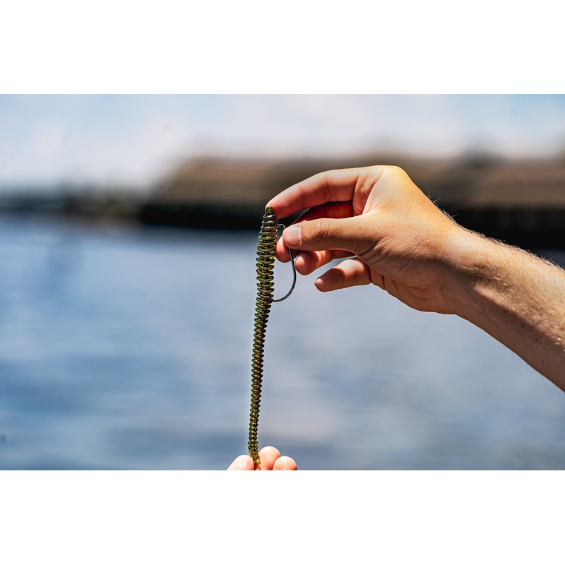 Boosa 6.5 Shakey Worm – Watermelon Red