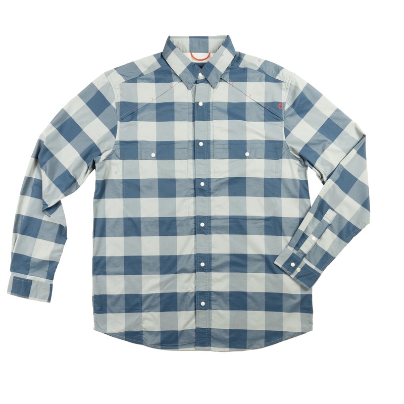 Pescavida Hybrid L/S Shirt – Backwater Blue