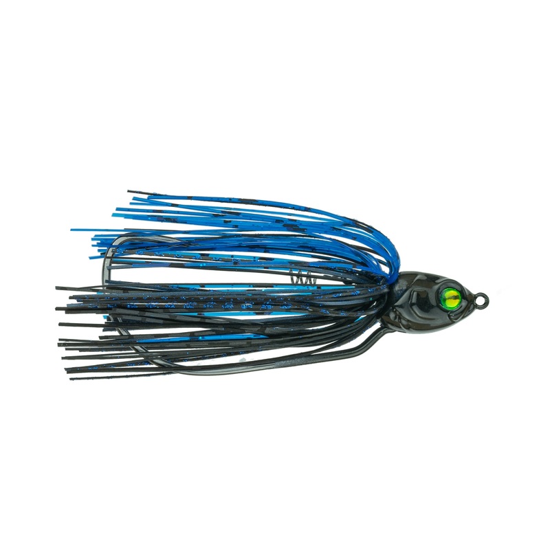 Axle Swinging Swim Jig – Black N Blue