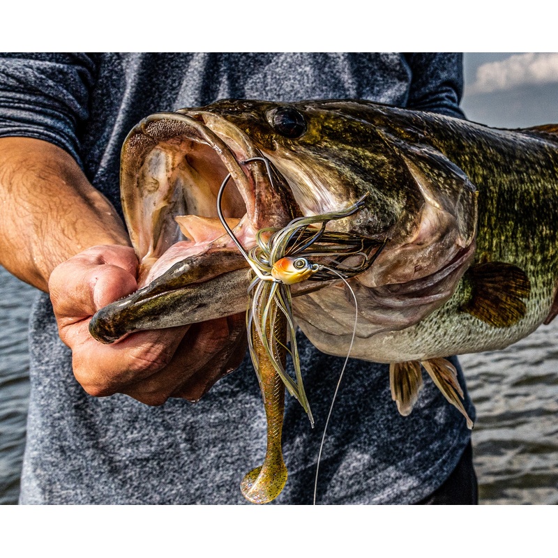 Axle Swinging Swim Jig – Candy Bluegill