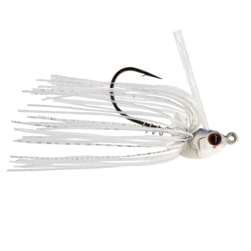 Konda Finesse Swim Jig – White Ice
