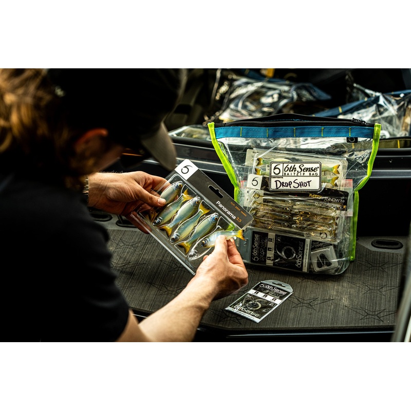 BaitZip Pro Gusseted Bag – Green Pumpkin