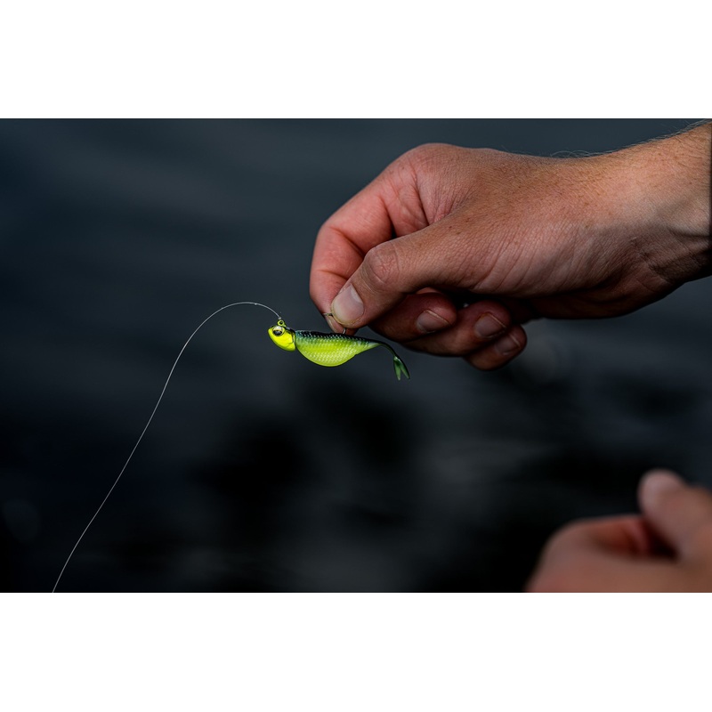 Crappie Jig Heads – Black Neon