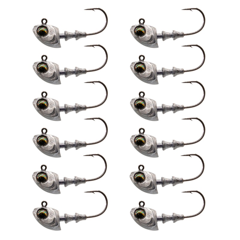 Crappie Jig Heads – Multi Pack – Silver Shad