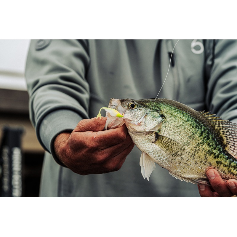 Crappie Jig Heads – Pink-Treuse