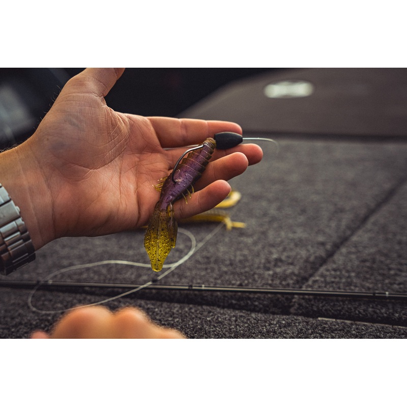 Prawn 4.2 – Green Pumpkin Pro|4.2in (8/pk)