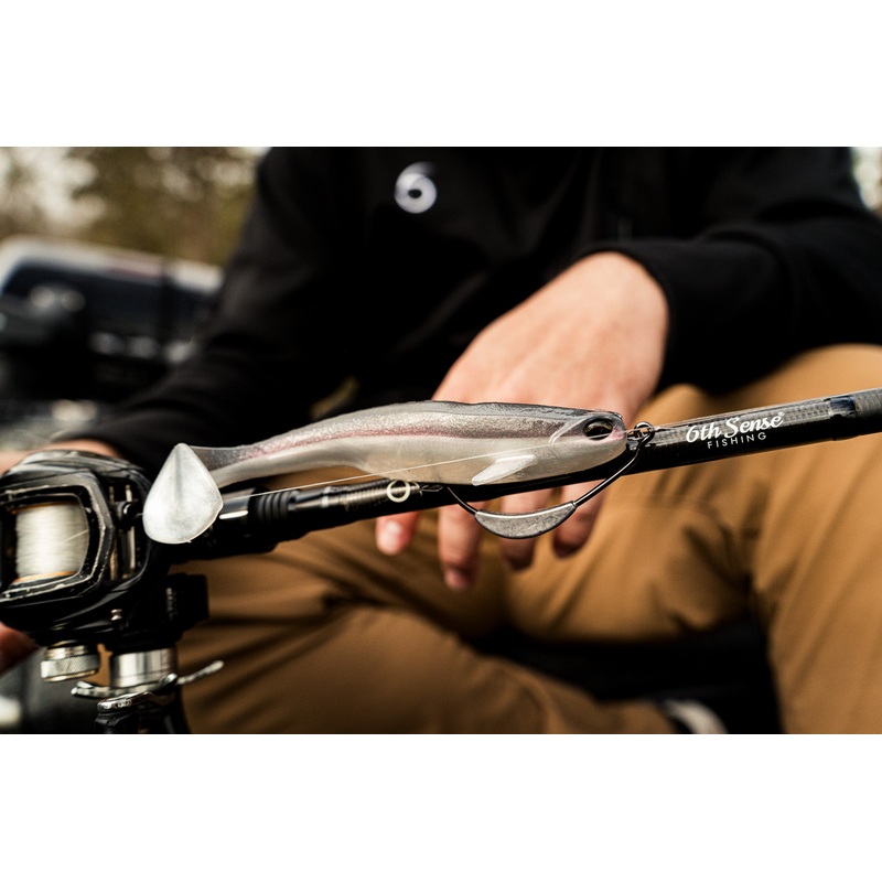 Whale Swimbait 6.0 – Smoke 6|6.0in (3/pk)