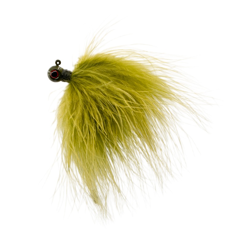 Wig Hair Jig – 3/32oz #2 – Olive