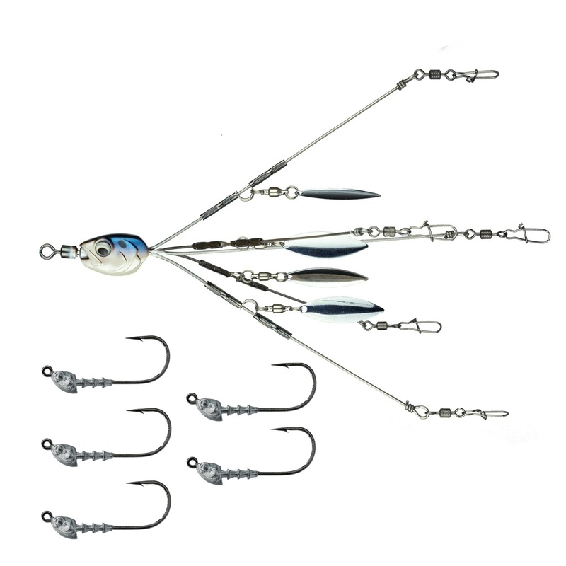 Divine Umbrella Rig Kit – 4K Shad