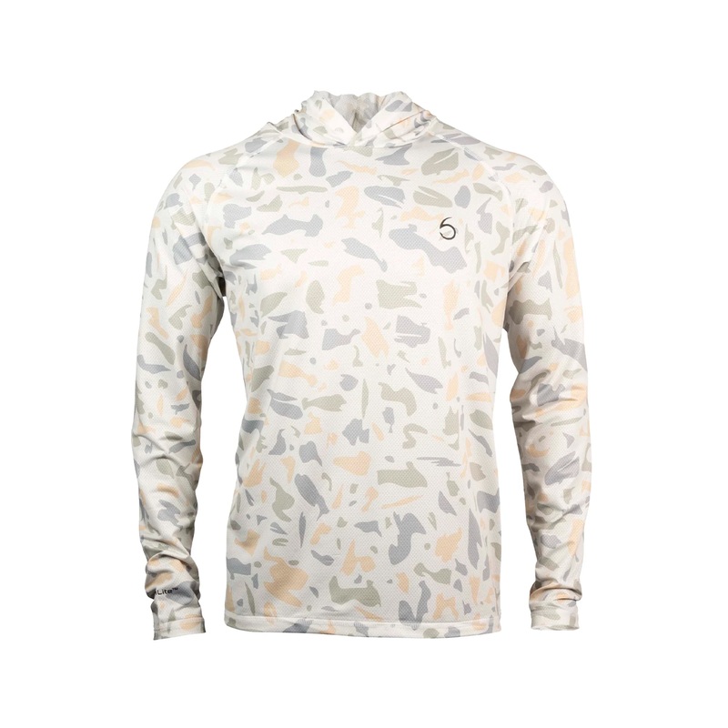 FishLite Hooded Sun Shirt|SM|LG|2X|3X|MD|XL|DryLand|Seasalt Blue|Sage Green|Creekstone|Fog Gray|Retro Hunter