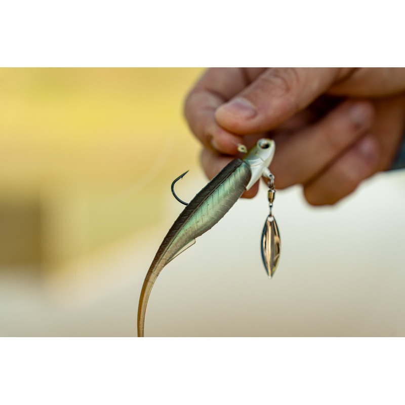 Juggle Minnow – Green Gizzard|4.0″ (9/pk)