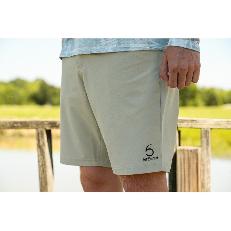FishDry Angling Shorts|S (29-30)|XL (35-37)|XXL (38-40)|M (31-32)|L (33-34)|River Rock|Gray|River Green|Black