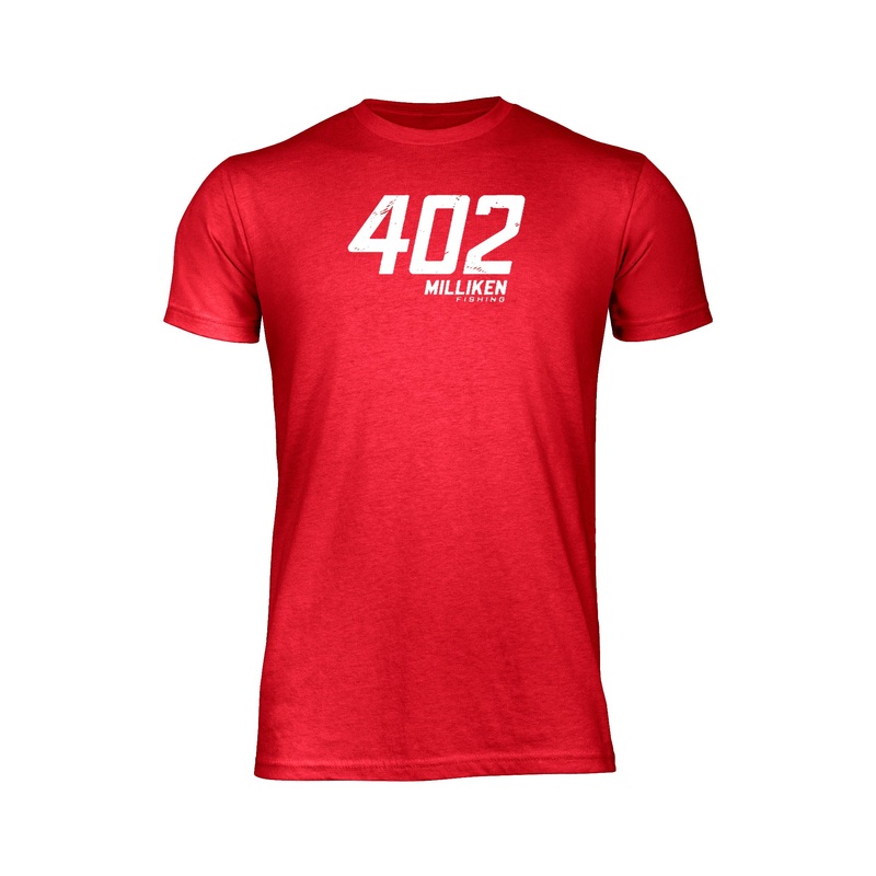 Milliken Fishing – 402 V2|SM|MD|LG|XL|2X|3X|Black|Red