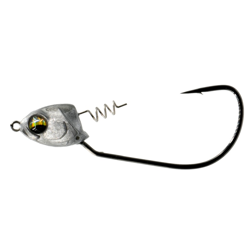 Axle Swimbait Jig Heads – Raw|1/8oz. – 3/0 (3pk)|1/8oz. – 4/0 (3pk)|1/4oz. – 3/0 (3pk)