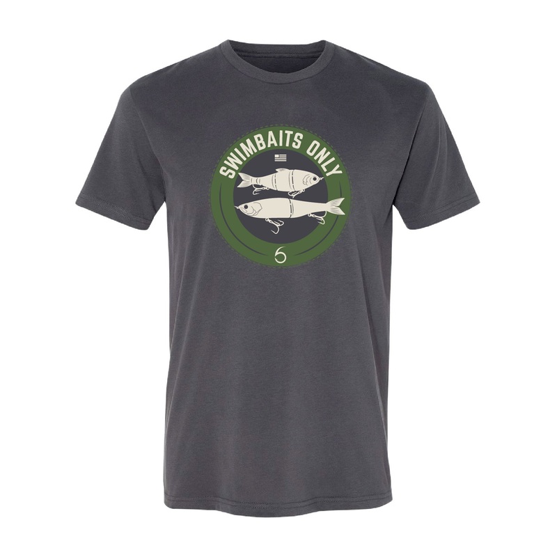 Swimbaits Only|SM|MD|LG|XL|2X|3X|Heavy Metal|Black