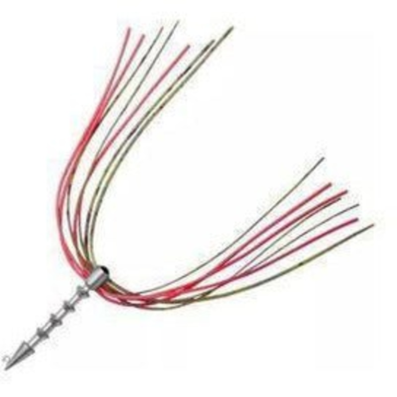 VMC Neko Skirt Weight 1/32 Oz Watermelon Red Qty 2