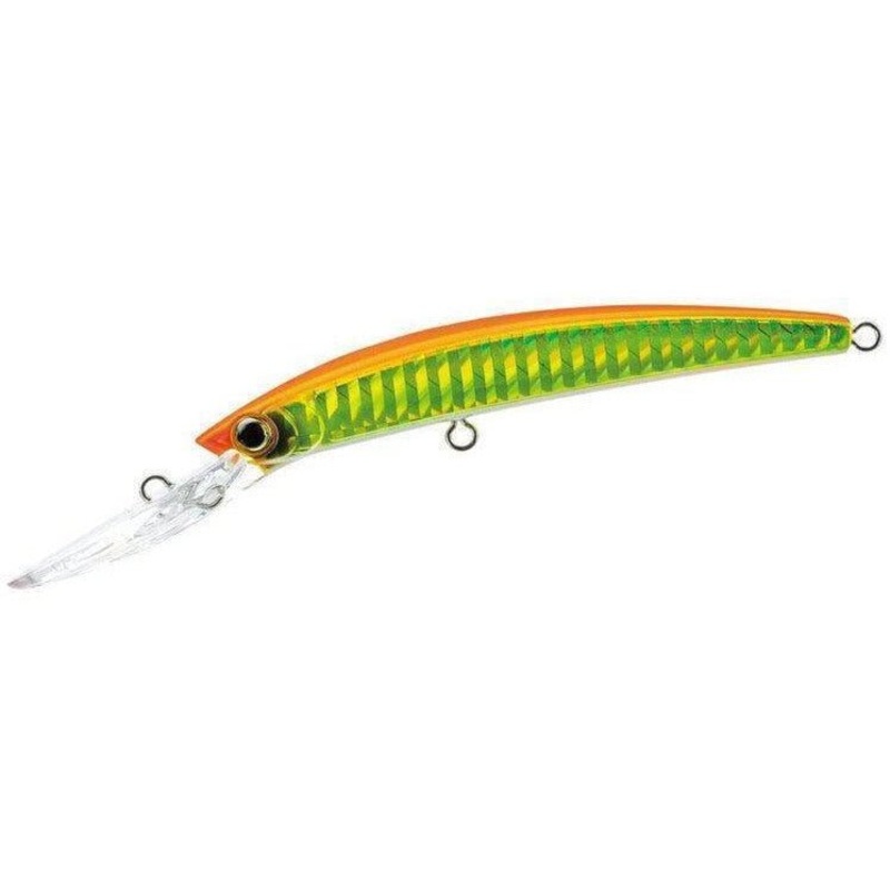 Yo-Zuri Crystal Minnow Deep Diver (F) R1135-HOBG 4-3/8 9/16 Oz Orange Back Gold