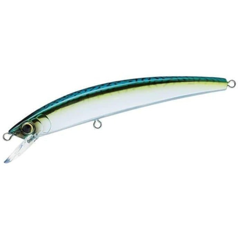 Yo-Zuri Crystal Minnow (F) R1122 HGM 2 3/4 3/16 Oz Holographic Green Mackerel