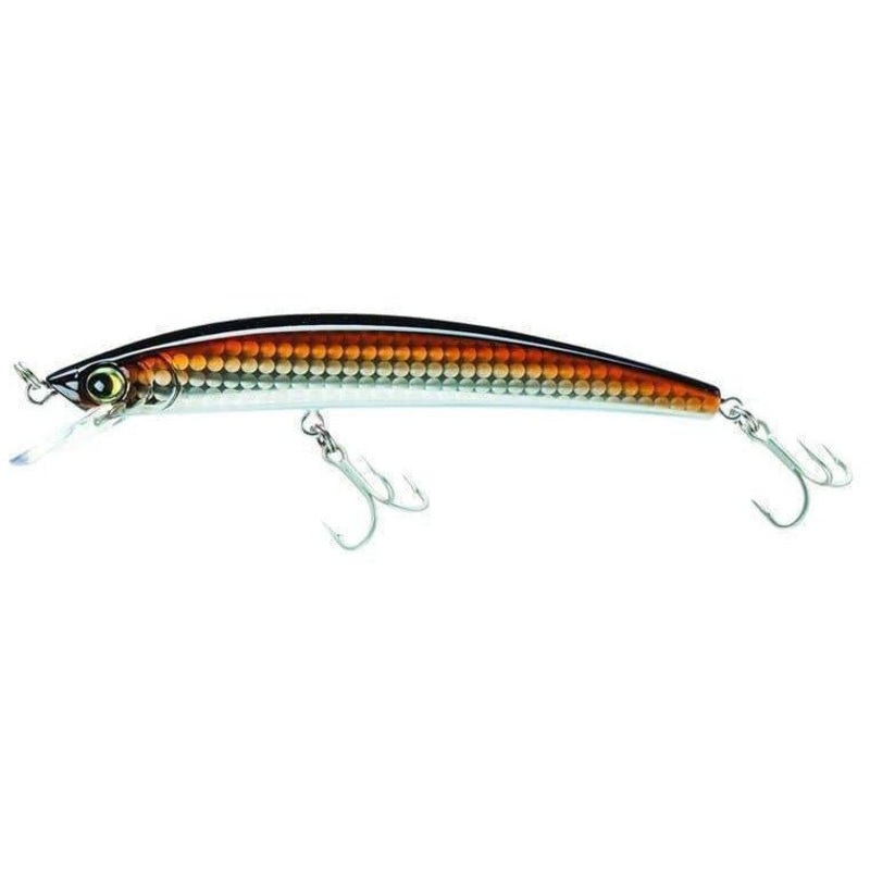 Yo-Zuri Crystal Minnow (F) R1122-HRSN 2 3/4 3/16 Oz Holographic Bronze Shiner