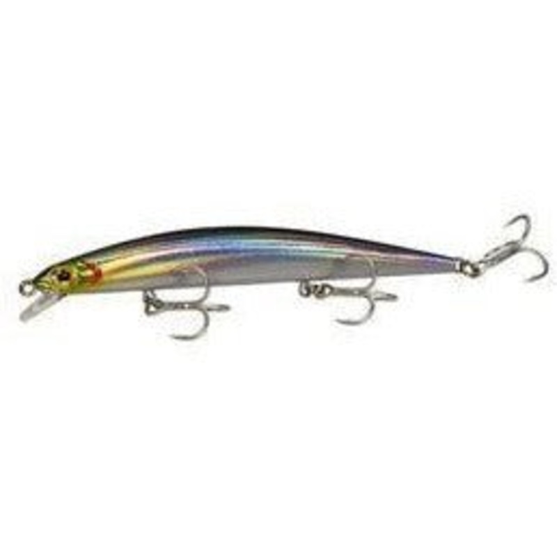 FAS Jerkbait 3D Eyes Wobbler Minnow 4 3/8 1/4 Oz Slvr/Multi Qty1