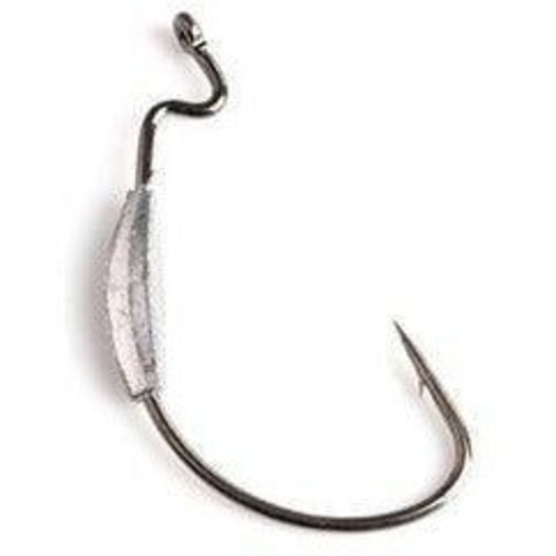 FAS Weighted High Carbon Worm Hooks Sz 2/0 2.1g QTY 5