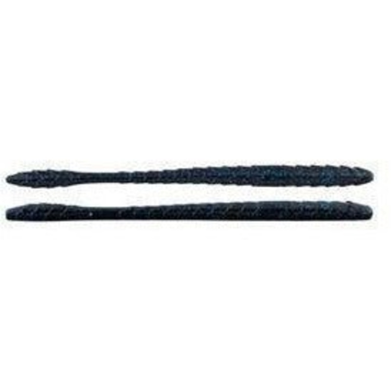 Googan Baits Slim Shake Worm 8 Black Blue Flake Qty 7
