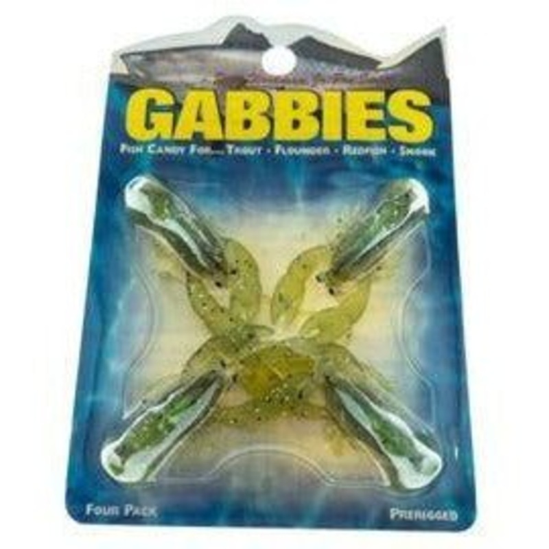 Boone Gabbies Dave Workman Jr. Pro Series #2 3-1/4 1/4 Oz Chartreuse QTY 4