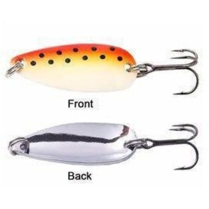 FAS Spotted Spoon 7/8 Oz Orng/Ylw/Wht/Blk Spots Qty 1