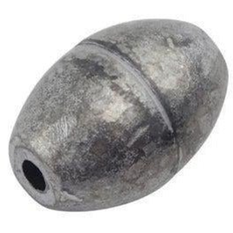 Dolphin Fishing Tackle Egg Shaped Sinkers 3/4 Oz Size 7 QTY 3