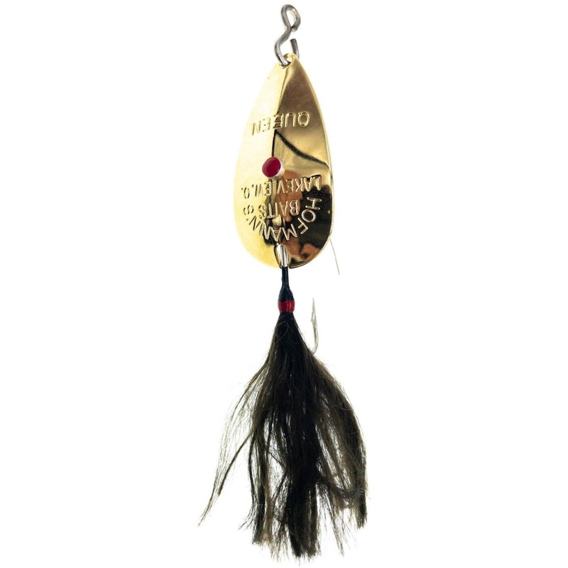 Hofmann’s Lures Spinning Queen 1/4 oz. Gold Black