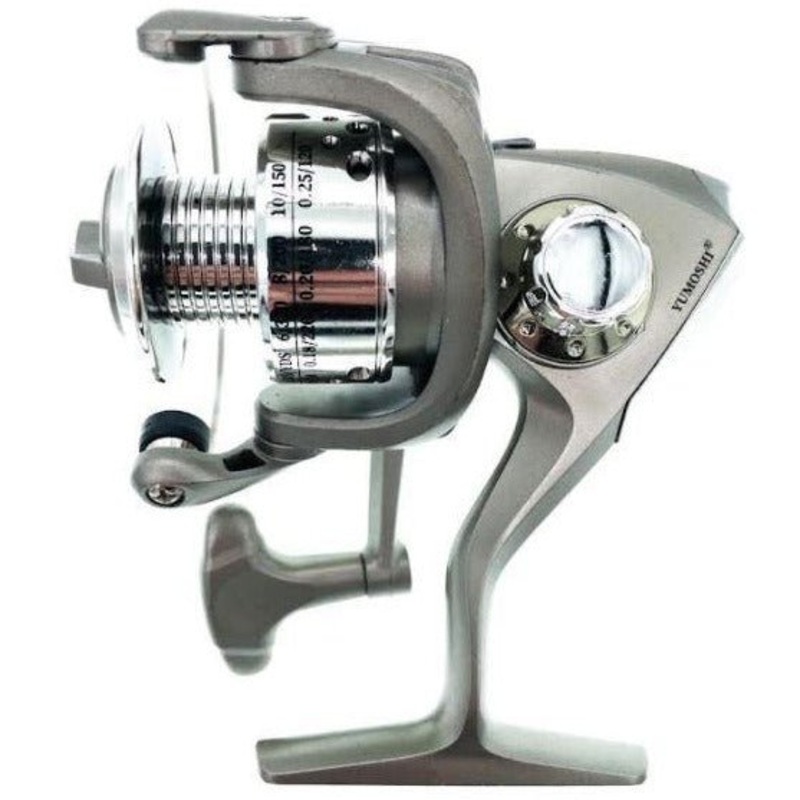 Yumoshi SC2000 Spinning Reel 5:5:1 Grey/Silver
