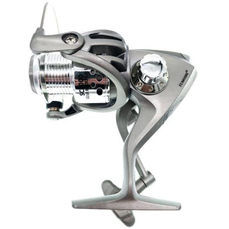 Yumoshi SC3000 Spinning Reel 5:5:1 Grey/Silver