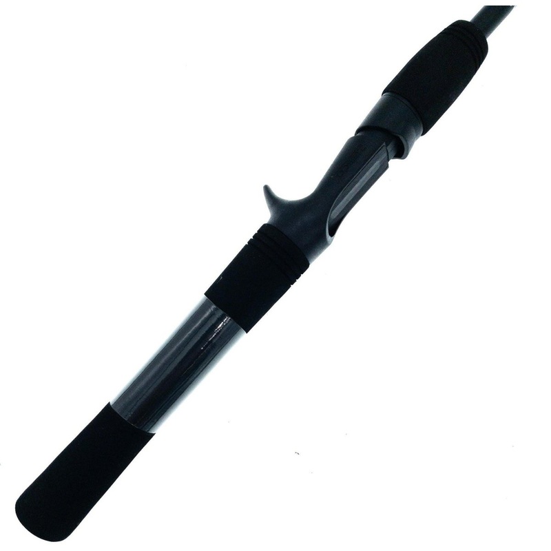 ZEBCO 33 CASTING ROD 6′ 2pc Medium Action 6ft Black Matte