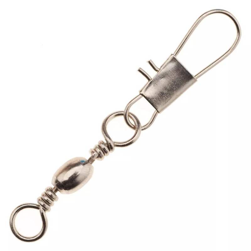 Eagle Claw Barrel Swivel w/interlock snap