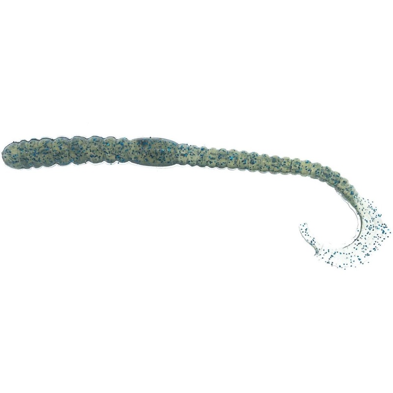 FAS Curly Tail Worms 5-1/2 Many Colors Avail. (Bulk/Packaged) Pack Of 10
