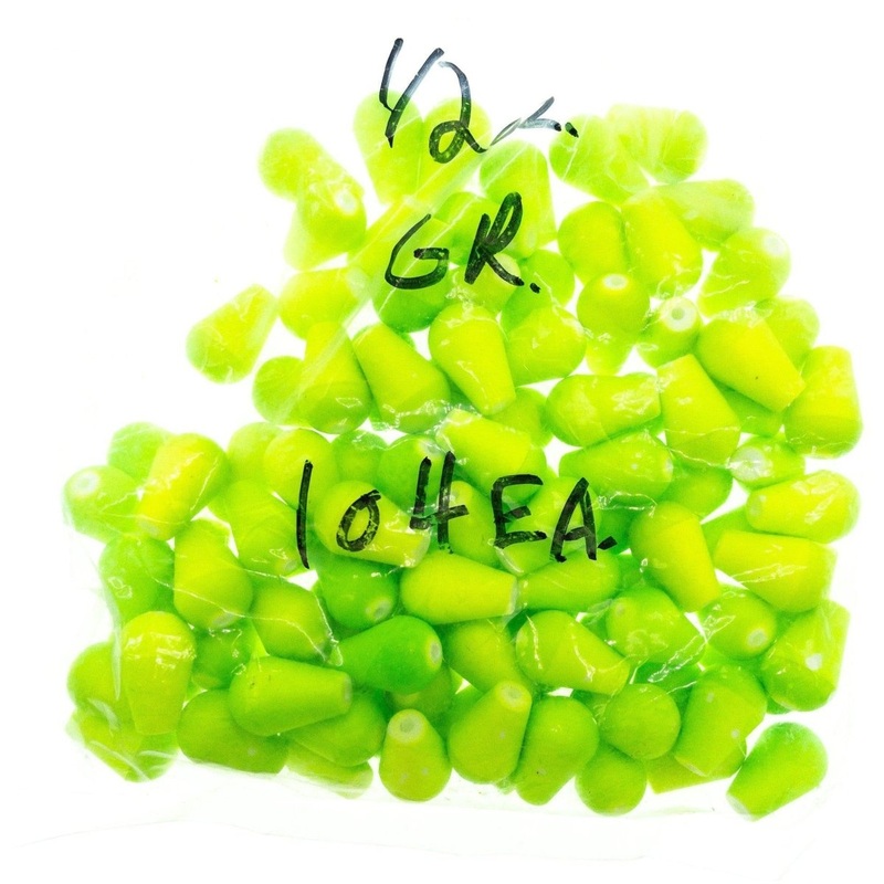 Rainbow Plastics Mini Mites Foam Strike Indicators / Floats Bulk Bags