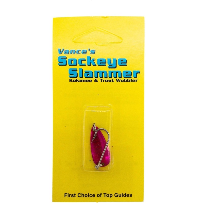 Vance’s Sockeye Slammer Sniper Spoon Kokanee & Trout Wobbler 7/8