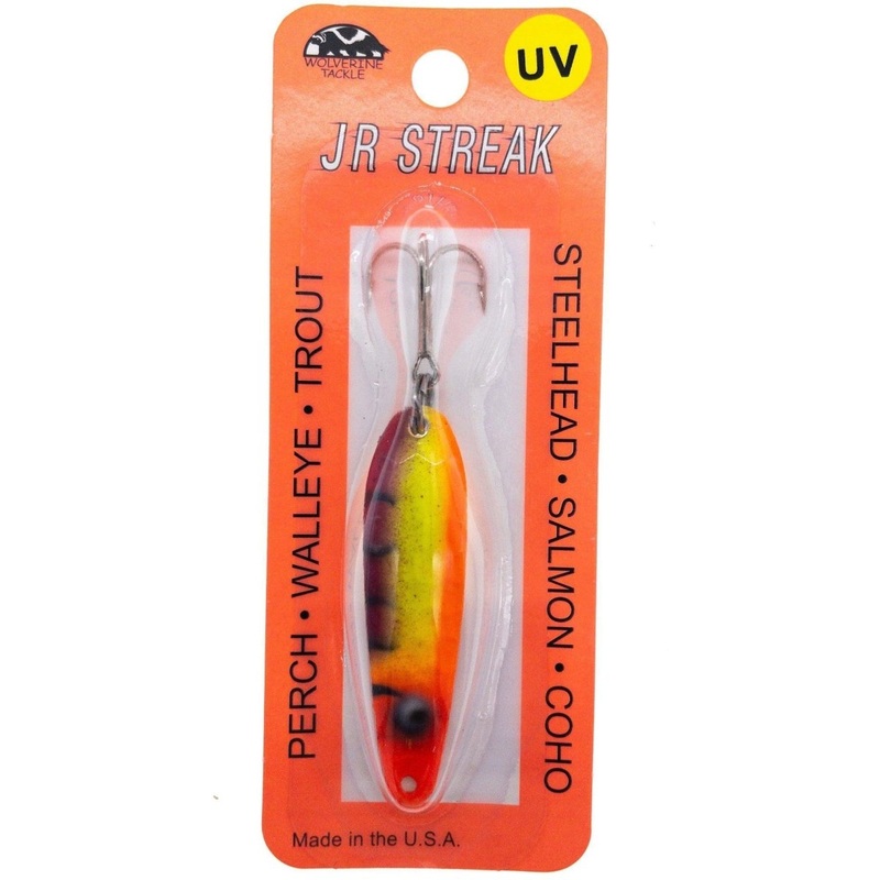 Wolverine Tackle JR Streak Trolling Spoon UV 2-3/8 3/8 oz.