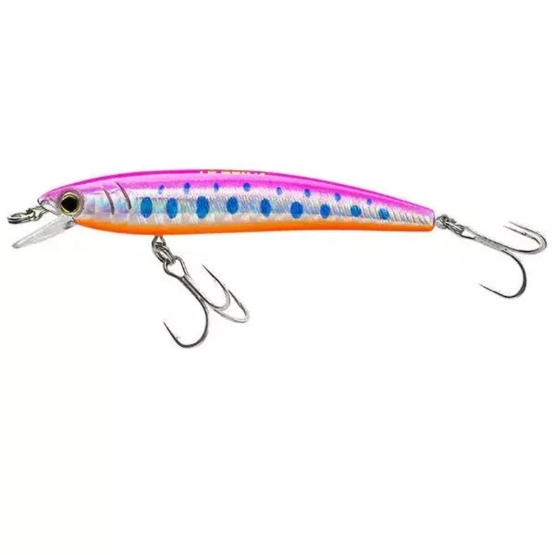 Yo-Zuri Pin’s Minnow|Blue Chrome|Green and Gold|Sardine|Hot Pink Trout|Chartreuse|Baby Brook|Baby Bass|2″ 1/16 oz. F1164 Sinking|3-1/2″ 1/4 oz F1163 Floating