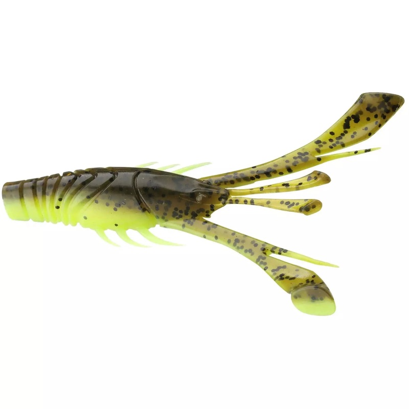 13 Fishing Wobble Craw Rabbit Ear tail 4.25 5/16 oz. QTY 5