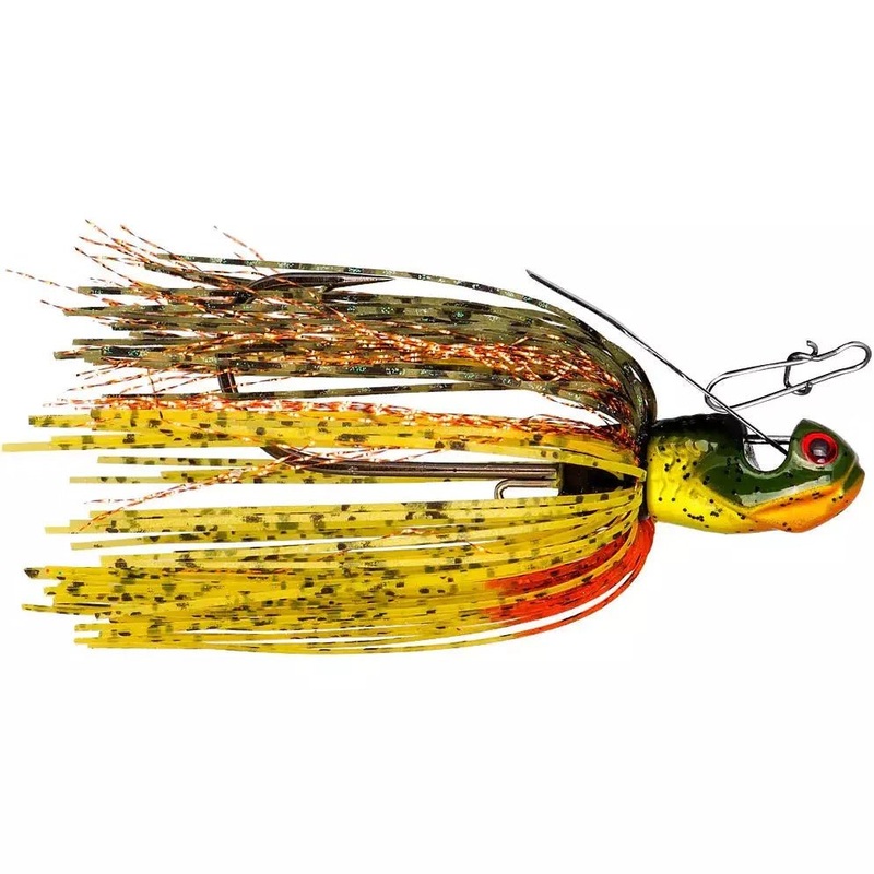 Booyah Melee Swim Jig|3/8 oz.|1/2 oz.|3/8 Oz|Brushfire|Pumpkin Black|Black Blue|Summer Gill Black|River Killer|Green Pumpkin|White Chartreuse|White|Golden Shiner|Royal Pumpkin|White Silver
