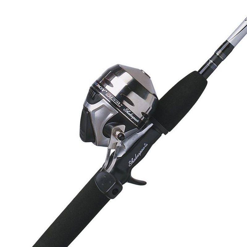 Shakespeare Synergy Steel Spincast Combo Sz. 10 Reel 5’6 2Pc Light Action