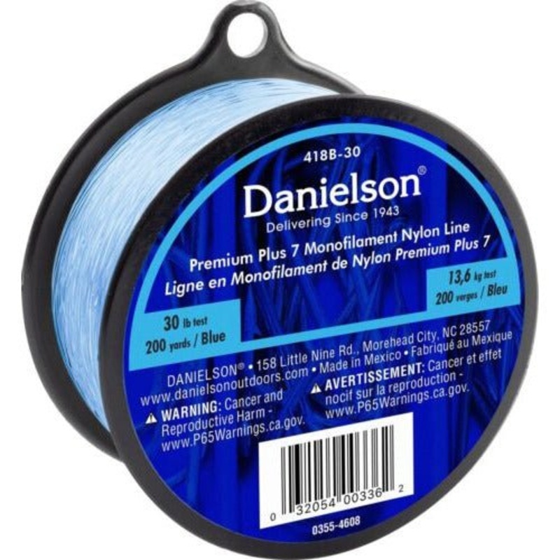 Danielson Premium Plus 7 Monofilament Nylon Line